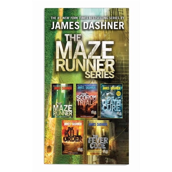 The Maze Runner Series Complete Collection Boxed Set (5-Book) (Hardcover)