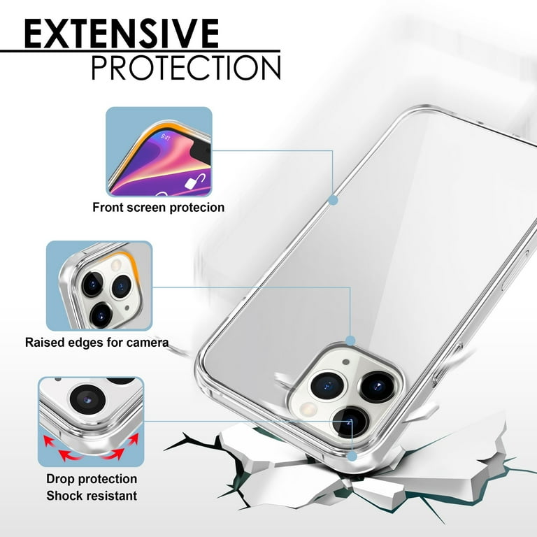 Crystal Clear Case For iPhone 12 Pro Max (6.7 inch), Ultra Crystal Clear Case For iPhone 12 Pro Max (6.7 inch), Ultra