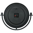 thumbnail image 3 of Infinity Instruments Finial Plastic 15.75" Indoor Wall Clock with Quartz Movement for Accurate Timekeeping, Black, 3 of 7