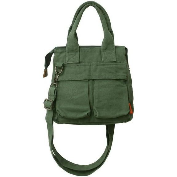 CoCozhu Women Canvas Messenger Bag Hobo Tote Cute Shoulder Bag Large Crossbody Bags with Multiple Pockets for Travel