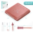 thumbnail image 3 of Kit limpiador de biberones TRENWO para viaje con escurridor, libre de BPA, 3 of 8