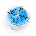 thumbnail image 1 of 1PC Portable Plastic Golf Mark High Precision Bubble Level Cap Clamp Magnet Adsorbing Golf Supplies Blue, 1 of 6