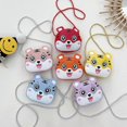thumbnail image 2 of Cartoon Tiger Messenger Shoulder Bag Baby Kid Kindergarten Crossbody Hand Bag, 2 of 5