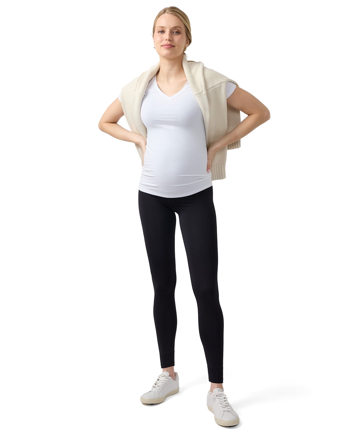 Ingrid & Isabel For Every Belly Women's Maternity Favorite Leggings, Sizes S-XXL