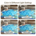 thumbnail image 7 of ODIKA Starfish Ocean Mosaic Coral Reef Wave Bathroom Border Seashell Pet Friendly & Kids Safe Play for Playroom, Bedroom, Reading Nook, 7 of 7