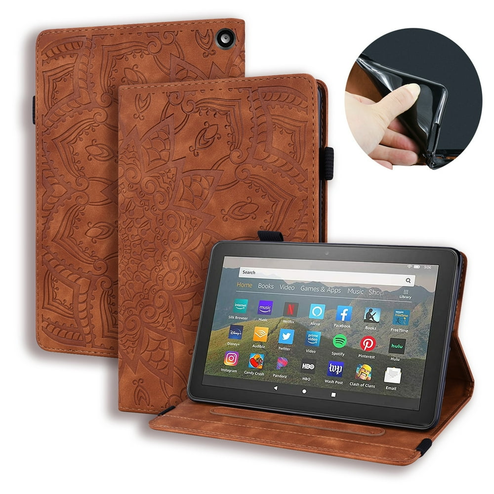 Dteck Folio Case For Amazon Kindle Fire HD 8 (10th Generation) / HD 8
