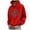 Red, variant on LUOGENLI Hoodies for Men Zip up Navy Blue Halloween Pullover Hoodie Long Sleeve Casual Sweatshirt with Graphic Print for Fall Season Comfort Fit Hoodies for Men Cotton Full Zip Light Gray Size M
