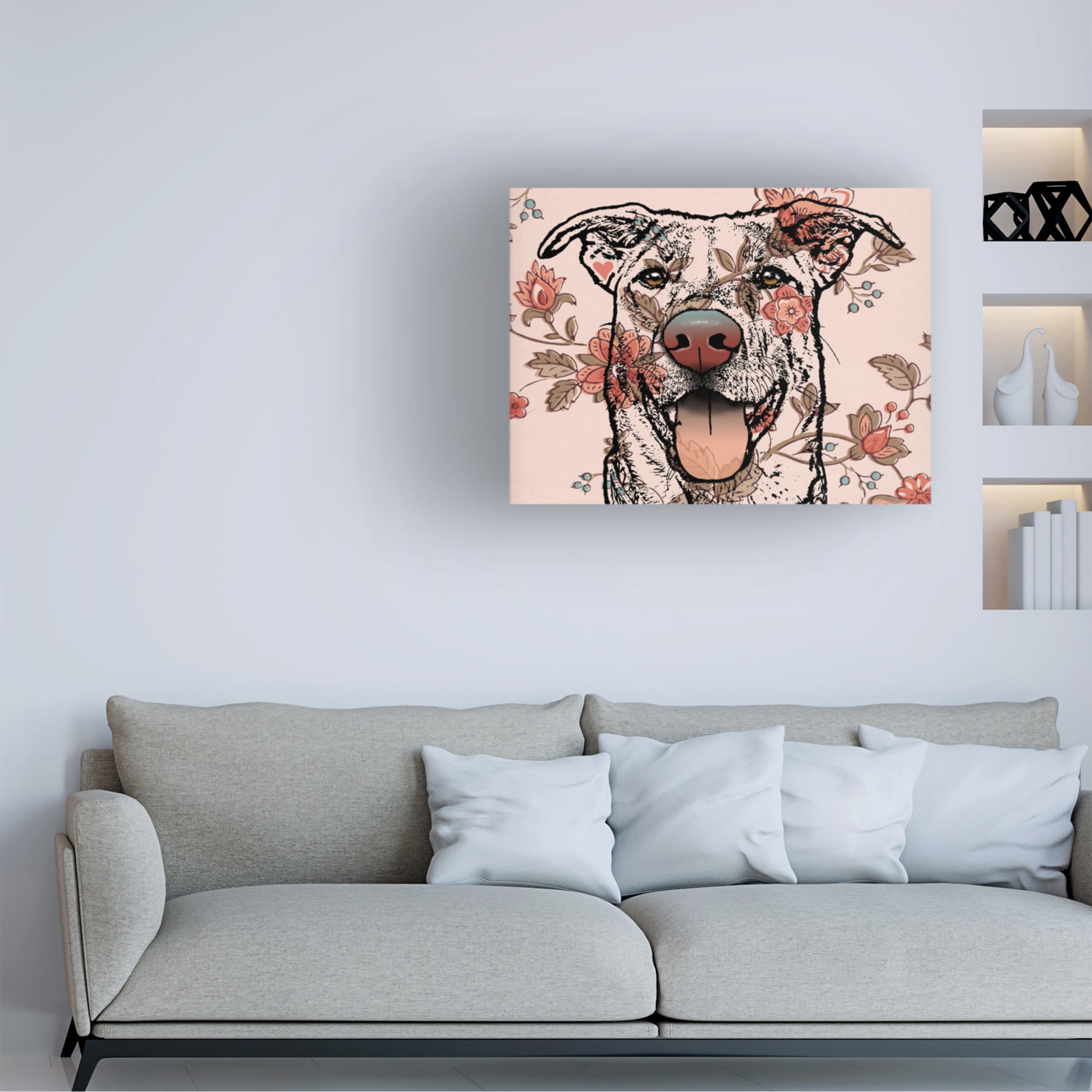 Canvas Wall Art - Dean Russo 'Look Beyond' Wall Art for Living Room, Bedroom, or Office Décor by Trademark Fine Art - 32 x 24 Inches
