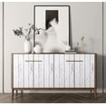 thumbnail image 2 of MOYISHI Black and White Wood Contact Paper 17.7 x 78.7 Inches Peel and Stick Wallpaper Vinyl Film Self Adhesive Removable Waterproof Wood Grain Wall Paper for Wall Countertop Cabinet, 2 of 7