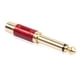 thumbnail image 4 of Conector REXUS Convertidor de adaptador de audio hembra de 6,35 mm macho mono a RCA (rojo) Likrtyny Para estrenar, 4 of 6