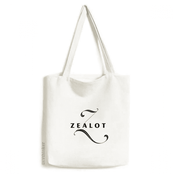 Letter Expression Zoo Art Deco Fashion Tote Canvas Bag Shopping Satchel Casual Handbag