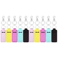 thumbnail image 2 of SHISUYAN Portable Lipstick holder Keychain with Neoprene and Metal for Car Use Assorted Color, 2 of 8