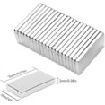 thumbnail image 3 of Imán de tierras raras potente, 20 imanes de neodimio súper fuertes para bricolaje, manualidades, ciencia e industria - 20 x 10 x 2 mm (20 unidades), 3 of 5