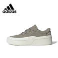 thumbnail image 2 of Zapatillas de deporte Adidas Original LABCOURT con suela gruesa y aumento de altura, informales, de caña baja, a la moda, en color marrón y blanco, 2 of 5