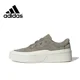 thumbnail image 2 of Zapatillas de deporte Adidas Original LABCOURT con suela gruesa y aumento de altura, informales, de caña baja, a la moda, en color marrón y blanco, 2 of 5