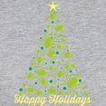 thumbnail image 3 of CafePress - Spider Christmas Tree Long Sleeve T Shirt - Womens Baseball Tee, 3 of 4