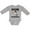 AC-Heather Grey, variant on Inktastic Vet Gift Future Veterinarian Boys Long Sleeve Baby Bodysuit