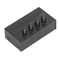 thumbnail image 4 of HA400 Ultra Compact 4 Channel Stereo Headphone Amplifier Low Noise Earphone Amplifier 100?240V UK Plug, 4 of 4