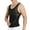 Black Vest, variant on Men Body Shaper Slimming Tank Top Compression Shirts Tummy Control Tank Top Belly Slimmer Underwear