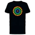 thumbnail image 1 of Rainbow Space Eye Mandala Tee Men's -Image by Shutterstock, 1 of 2