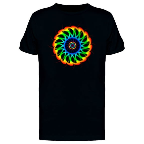 Rainbow Space Eye Mandala Tee Men's -Image by Shutterstock