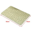 thumbnail image 4 of Abbracc Absorbent Memory Foam Non-slip Bathroom Carpet Shower Bath Mat Floor Rug Doormat 40x60cm, 4 of 9
