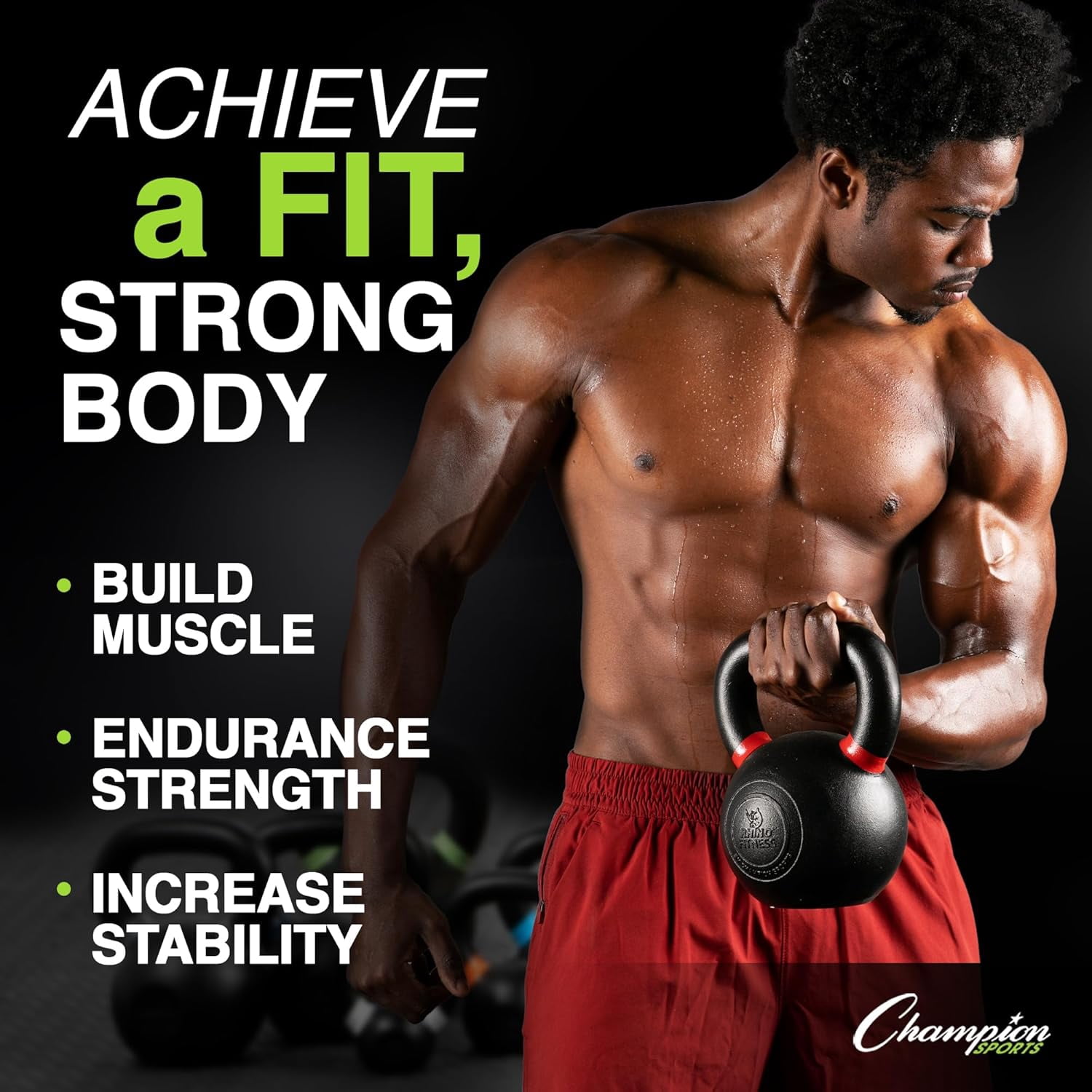 ChampionSports20LBIronKettlebell