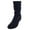 Black, variant on CTM Girl's Super Soft Slouch Socks (1 Pair)