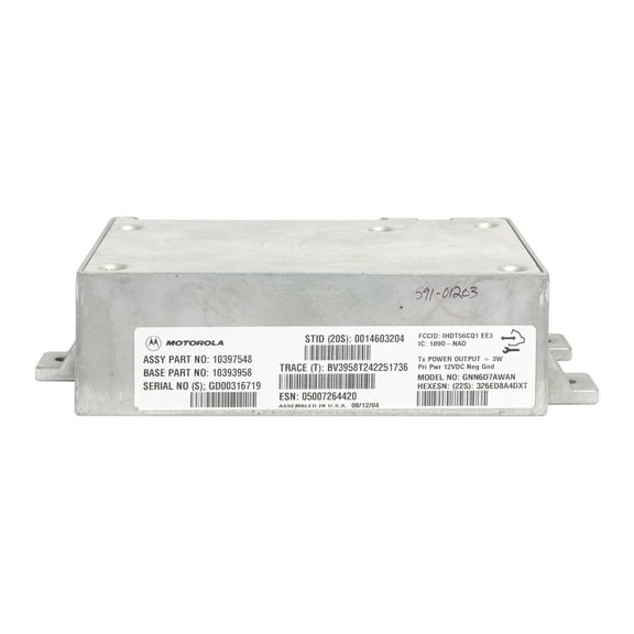 Restored 2004-2007 GMC Sierra 1500 Communication Chassis Control Module 10397548 (Refurbished)