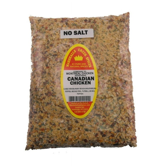 Marshalls Creek Spices 3 pack CANADIAN CHICKEN NO SALT REFILL (COMPARE TO MONTREAL SEASONING ®)