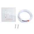 thumbnail image 2 of Smart Thermostat 16A Digital Programmable LCD Display Touchscreen Underfloor Heating Temperature Controller Digital Intelligent Wall Thermostat for Electric Heating, 2 of 7