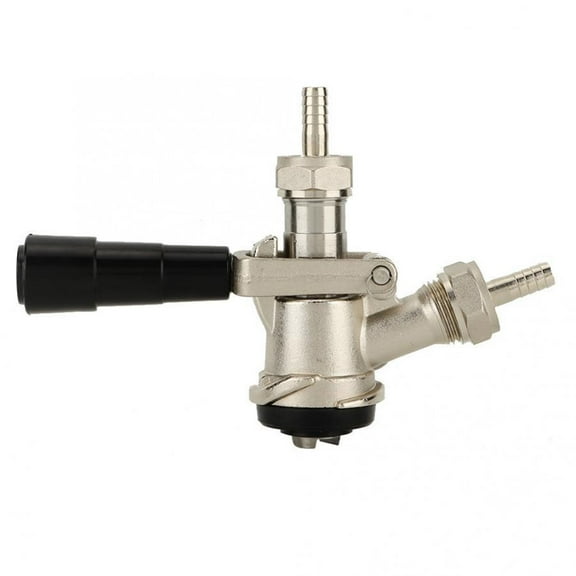 Kegs Couplers Draft Beer Dispensing Head Kegs Tap Dispenser Beer Kegerator Tap Beer Barbs Connectors Stainless Steel Texture