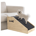thumbnail image 7 of Dog Ramp for Stairs, Dogs Stairs Ramp for Small & Aged Dogs, Wooden Anti-Slip Pet Steps for Indoor & Outdoor, Slant Board Stretcher & Office Footrest, Patio, Home, Office 3-in-1 Use, 7 of 7