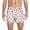 White, variant on Bibifish Womens Pants Love Heart Printed Casual Shorts Elastic Waist Loose Fit Daily Bottoms Cute Summer Wide Leg Shorts For Ladies