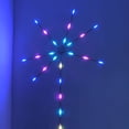 thumbnail image 5 of Luces Starburst con control remoto, cadena de luces LED navideñas con Bluetooth, fuegos artificiales LED para decoración de jardines interiores y exteriores, fiestas de bodas (B), 5 of 5