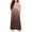 Brown, variant on Efsteb Summer Dress for Girls Round Neck Gradient Short Sleeve Maxi Dress Casual Holiday Dress with Pockets (Blue,13 Years)