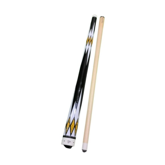 Siruishop 57" Pool Cue Stick Professional with 13mm Tip Versatile 2 Section for Adults Orange