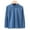 Blue, variant on Chenyin 3-16 Years Kids Boys Girls Fall Winter Thermal Underwear for Baby Teen Half-High Neck Long Sleeve T-Shirt Parent-Child Pullover Velvet Bottoming Shirt for Adults