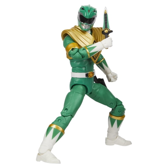 Power Rangers Lightning Collection Mighty Morphin Green Ranger Premium Collectible Action Figure (6")