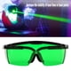 thumbnail image 3 of Gafas de seguridad protectoras Ecomeon Gafas de visibilidad láser Verde, 3 of 4
