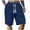 Navy, variant on DDAPJ pyju Clearance Today! Mens Waffle Knit Shorts Trendy Ripped Short Pants Lightweight Drawstring Casual Athletic Shorts with Pockets Black L