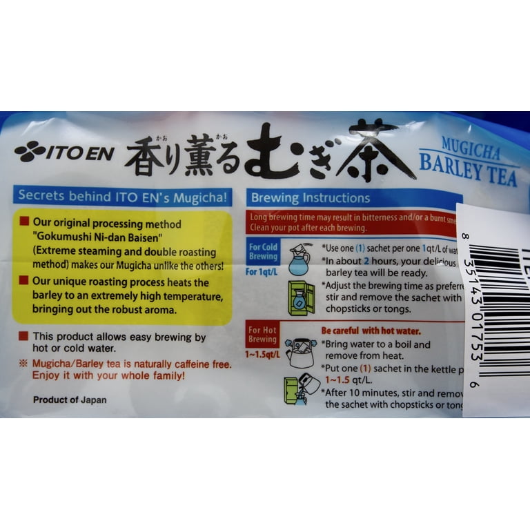 ITO EN, Mugicha Barley Tea, 15.2oz/432g, 54 pcs Product of Japan