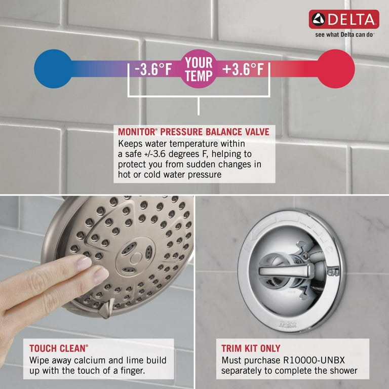 Delta Dryden Polished Nickel BASICS Bathroom Accessory Set Includes: 2 