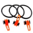 thumbnail image 3 of 3-Piece Fishing Rod Secure Hook Keepers/Lure Holders, Green, 3 of 4