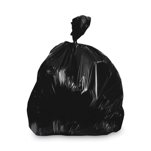 Linear Low-Density Can Liners, 20-30 Gal, 1.25 Mil, 30 X 36, Black, 200/carton | Bundle of 5 Cartons