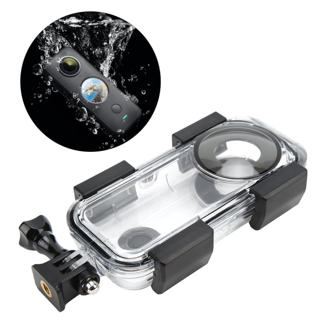 Diving Housing Case, PC High Transmittance Anti Fall Dustproof Diving Protective Housing Shell Full for Surfing for ONE X2 Camera