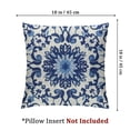 thumbnail image 4 of nygtbtfer Set of 2, Ethnic Carpet Pattern Design Decorative Throw Pillows for Sofa White, 4 of 7