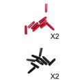 thumbnail image 1 of Cubiertas protectoras de dardos anodizados duraderos de 36 piezas para accesorios interiores Baoblaze Protectores de Vuelo, 1 of 8