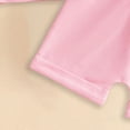 thumbnail image 7 of NOLDARES Baby Outfit Toddler Girl Short Sleeve T Shirts Shorts Set 2Pcs Infant Summer Clothes(Pink,2-3 Years), 7 of 7