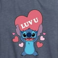 thumbnail image 3 of Lilo & Stitch - Luv U - Women's Short Sleeve Graphic T-Shirt, 3 of 5